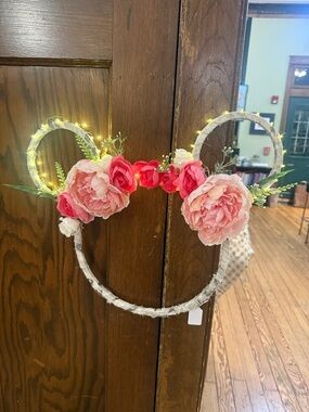Disney handmade wreath (lights up!)